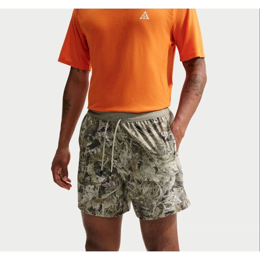 Nike ACG Chamo Camo Men's 6" Brief-Lined Trail Running Shorts